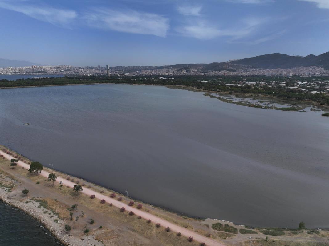 İzmir’de denizin rengi değişti! Görüntü ne ifade ediyor? 15